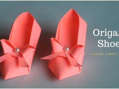 Origami Shoes DIY Tutorial | Paper Craft | Paper Folding Crafts | Shoe Making with Paper