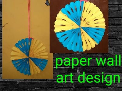 Paper craft wall art design