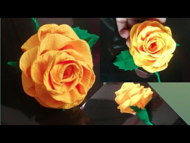 Paper Flower DIY. Flower Making.Paper Craft.Easy Craft