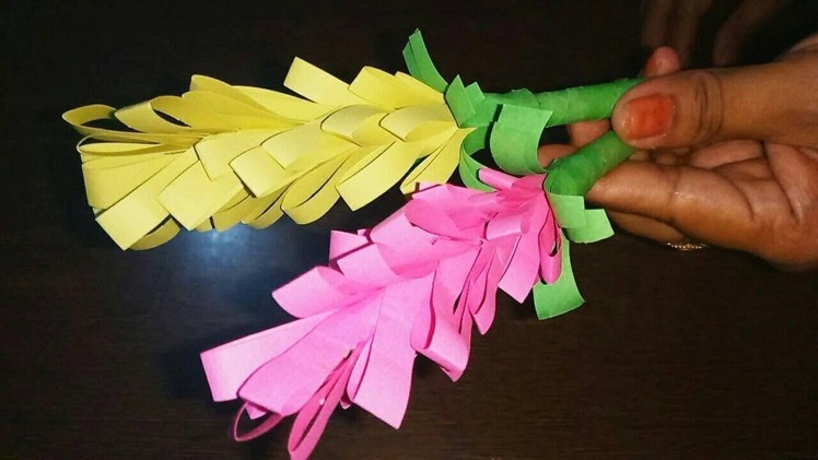Paper Flowers making - Handmade Paper Flowers - Paper Flowers Craft Ideas