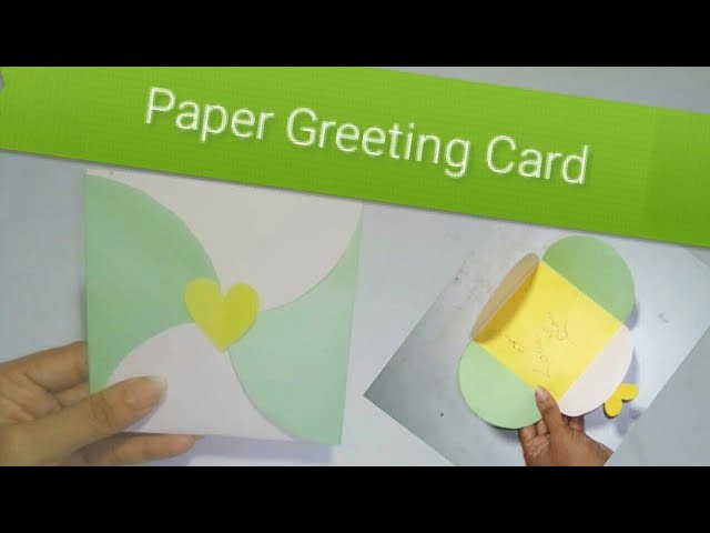 Paper Greeting Card।  Beautiful Craft Idea | Woman Garden