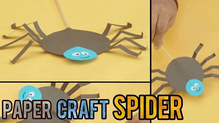 Paper spider | Paper craft for kids | Easy DIY