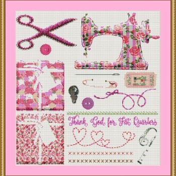 Quilting Cross Stitch Pattern