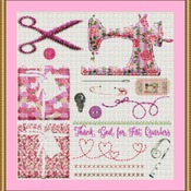 Quilting Cross Stitch Pattern