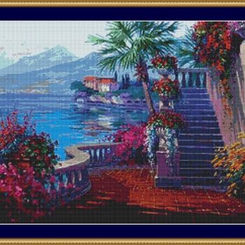 The Terrace Cross Stitch Pattern