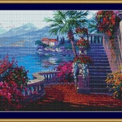 The Terrace Cross Stitch Pattern