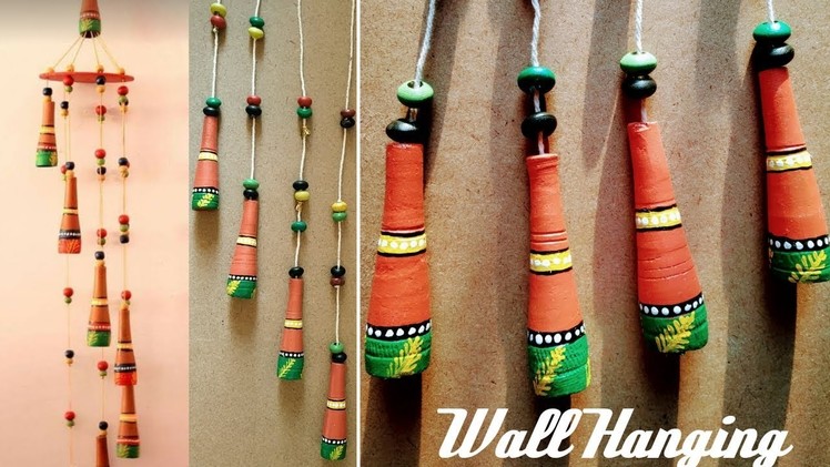 WOW!!! Beautiful Wind Chime || Wall Hanging Craft Idea!!! #CreativeMind #wallHanging #WindChime