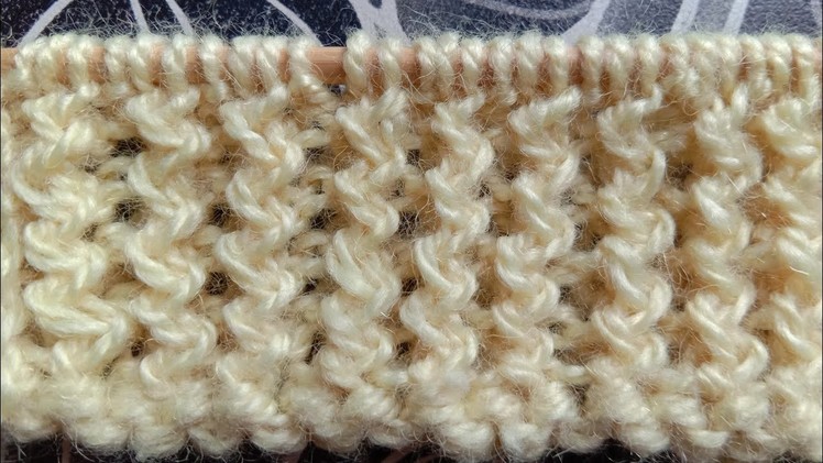 Beautiful border knitting design for any project