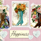 Boots Cross Stitch Pattern