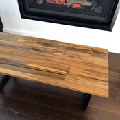 Coffee table solid Tasmanian timber handmade