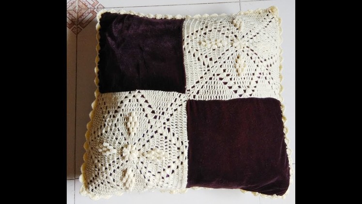 CROCHET CUSHION COVER