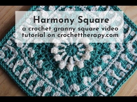 Crochet Granny Square Harmony