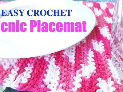 Crochet Picnic Placemat - The Stitch Sessions #43
