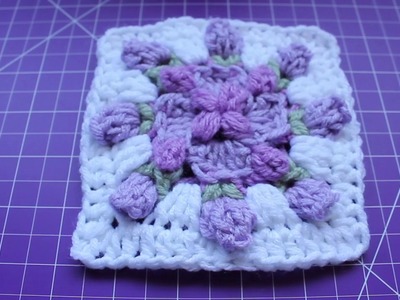 Crochet Spring Fling Square