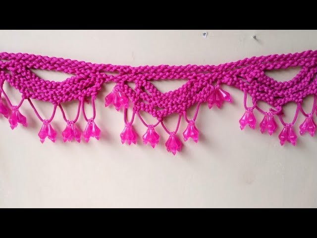 Crochet Toran Pattern I Beautiful Jhalar with Crochet pattern