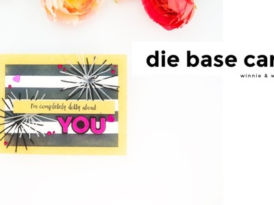 Die Base Card with DIY Background