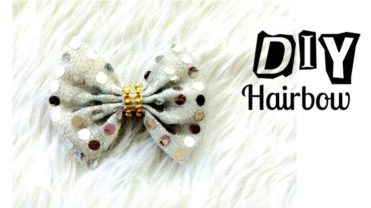 DIY Fabric Hairbow  || Hairbow Ideas || Easy Tutorial || How to Make