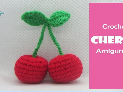 DIY Fruit Amigurumi | How to make a CHERRY amigurumi | AmiguWorld