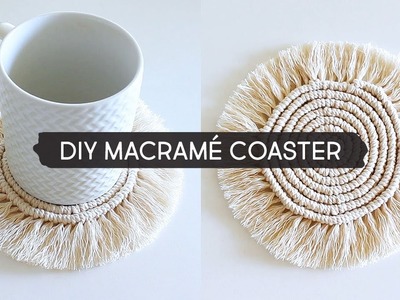 DIY Macramé Coaster