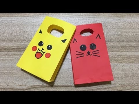 DIY Paper Bag New Decoration | Origami Paper Bag​