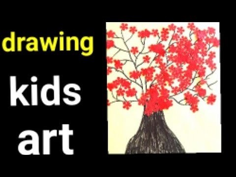 DIY.simple drawing for kids.easy trick.simple idea.easy arts