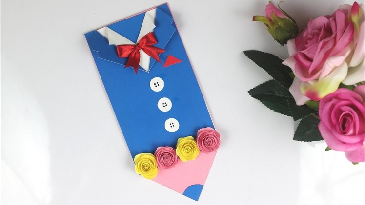 DIY Teacher's Day Card. Easy Handmade Teacher's Day Card making idea. Teacher's day pop up card