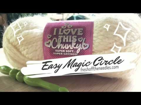 | Easy Crochet Magic Circle Tutorial | Santa Fe Nights Bag FREE PATTERN | Fresh Off The Needles