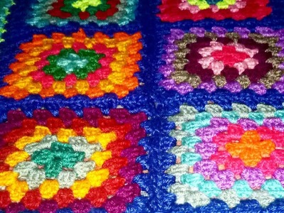 Granny Squares & how to join them