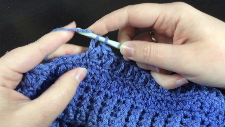 How to Crochet the Mixed Cluster Stitch (MC)