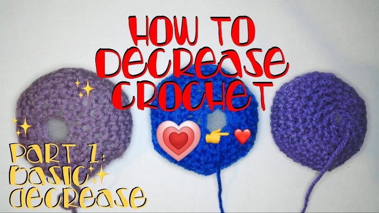 How to Decrease - Crochet Lesson 12