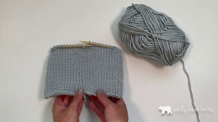 How to Knit a Double Brim