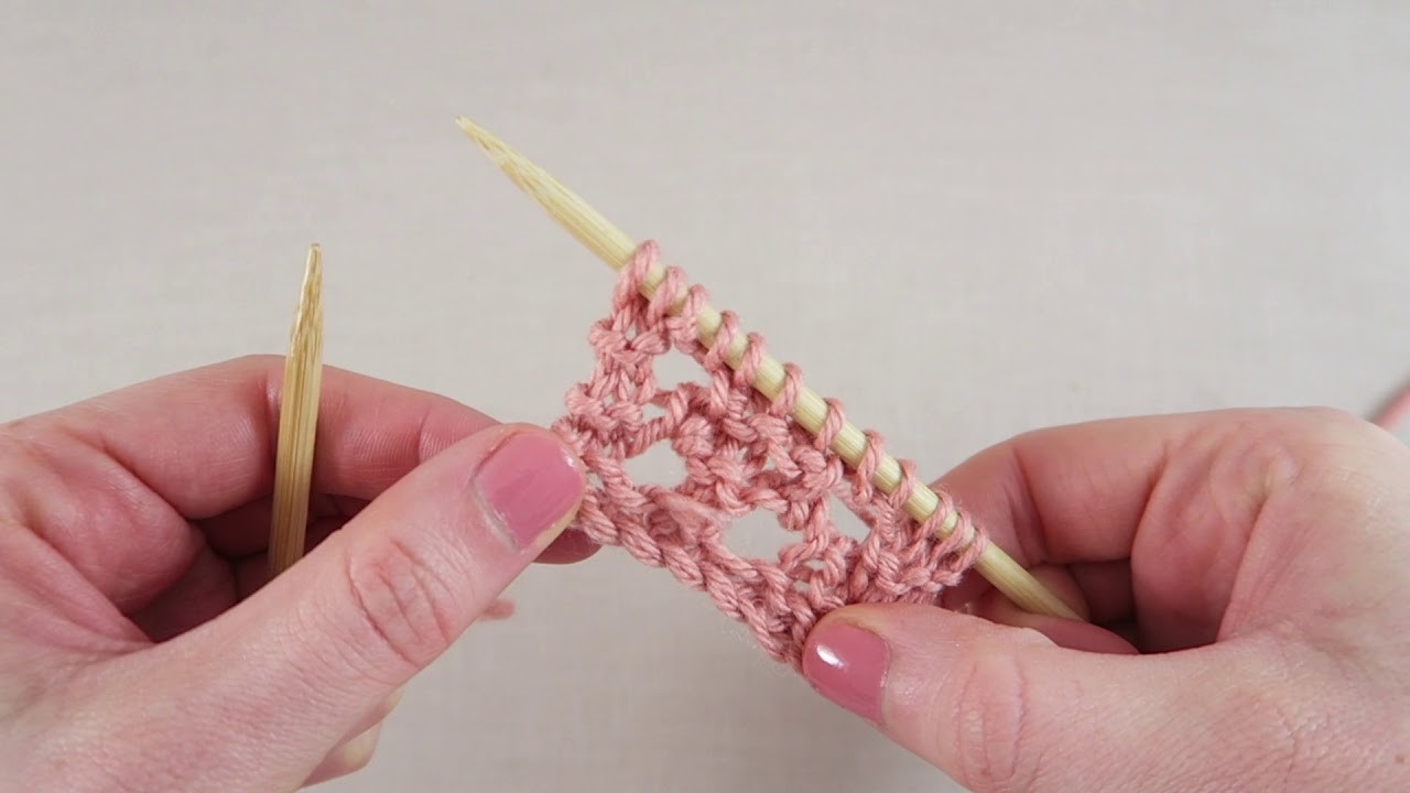 How to knit Circles Edging