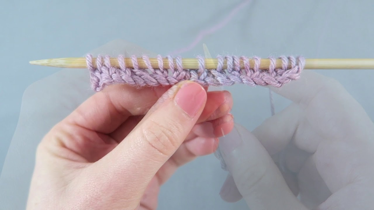 How to knit Little Arrowhead