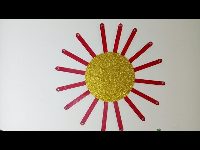 How to make Wall Hanging with pop stick