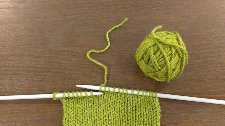 Joining Yarn In Middle Of knitting.                                         #joiningyarn