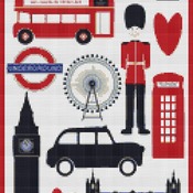 London Cross Stitch Pattern