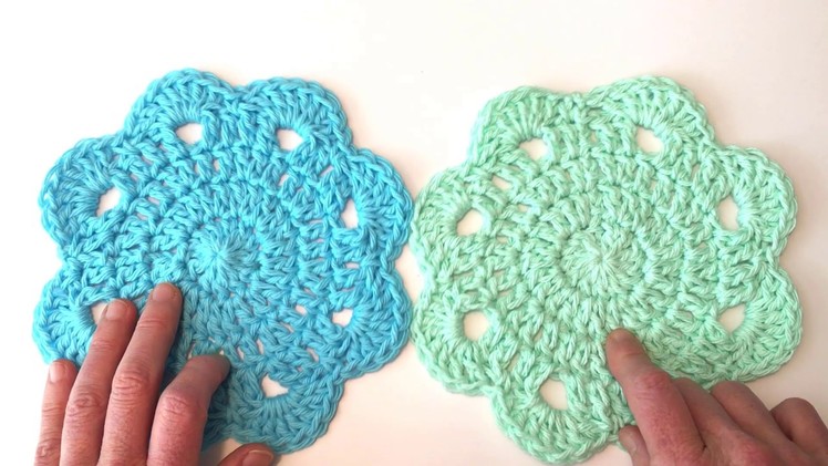 Lucky Sevens Crochet Trivet Tutorial - Crochet Flower Mandala Potholder