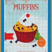 Muffins Cross Stitch Pattern