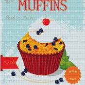 Muffins Cross Stitch Pattern