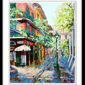 ( CRAFTS ) New Orleans French Quarter Cross Stitch Pattern***LOOK***Buyers Can Download Your Pattern As Soon As They Complete The Purchase