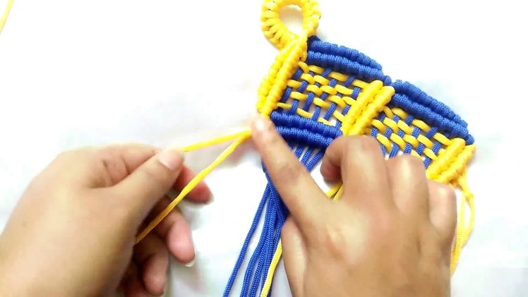 Simple Macrame Towel.How To Make Macrame Towel tutorial in Hindi
