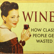 Wine Cross Stitch Pattern