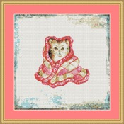 Wrapped In A Blanket Cross Stitch Pattern