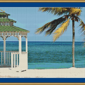 Beautiful Scene Cross Stitch Pattern