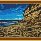 Ripples In The Sand Cross Stitch Pattern