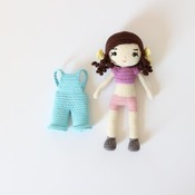 AMIGURUMI pattern - Litle Girl crochet pattern / Nellybery doll