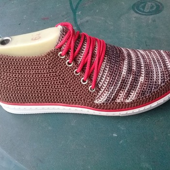 Tenis unisex en crochet talla 38 39 40