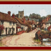 East Budleigh Cross Stitch Pattern