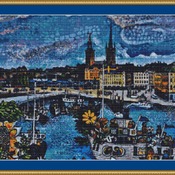 Stockholm Cross Stitch Pattern