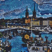 Stockholm Cross Stitch Pattern